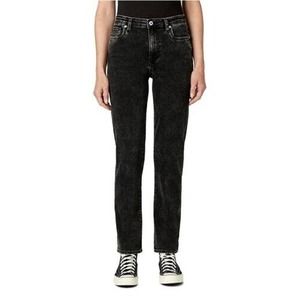 Buffalo David Bitton | Black Jayden High-Rise Straight-Cut Jeans - Women Size 29